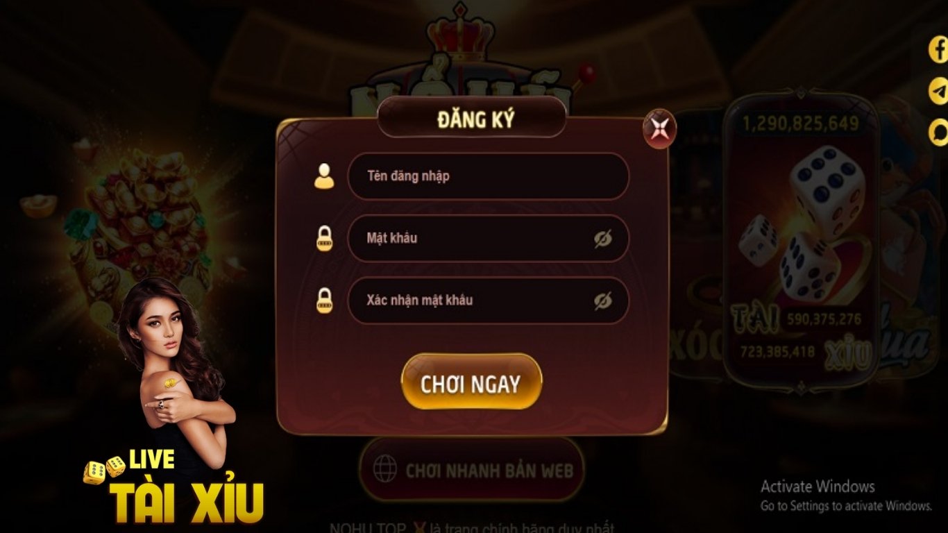 Hướng dẫn đăng ký nohuwin đơn giản