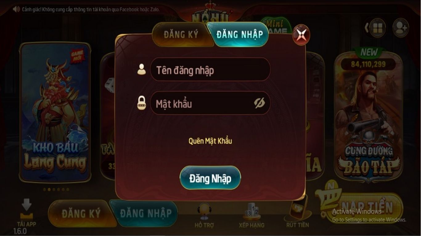 Chi tiết về các bước đăng nhập nohuwin 